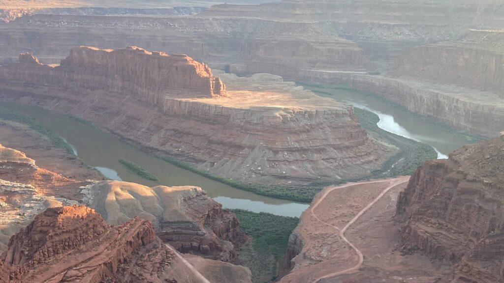 Colorado River flowing through Dead Horse Point State Park