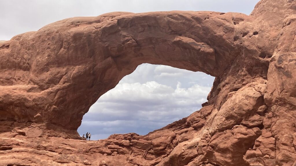 An arch in Arches National Park