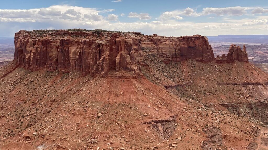 A butte in Canyonlands National Park