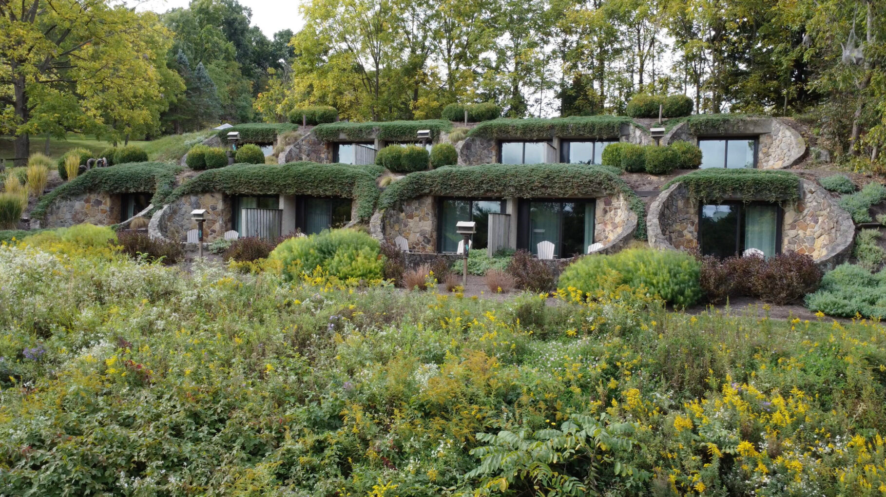 the honeycomb rooms located at the inn at honey run in ohios amish country