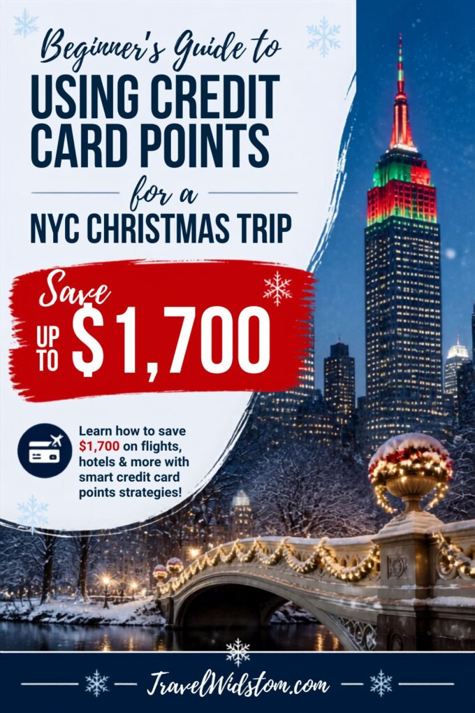 begommers giode tp using credit card points for a nyc christmas trip saving $1,700