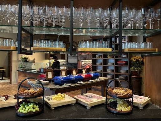 the breakfast buffet at the hyatt regency huntington beach in huntington beach california